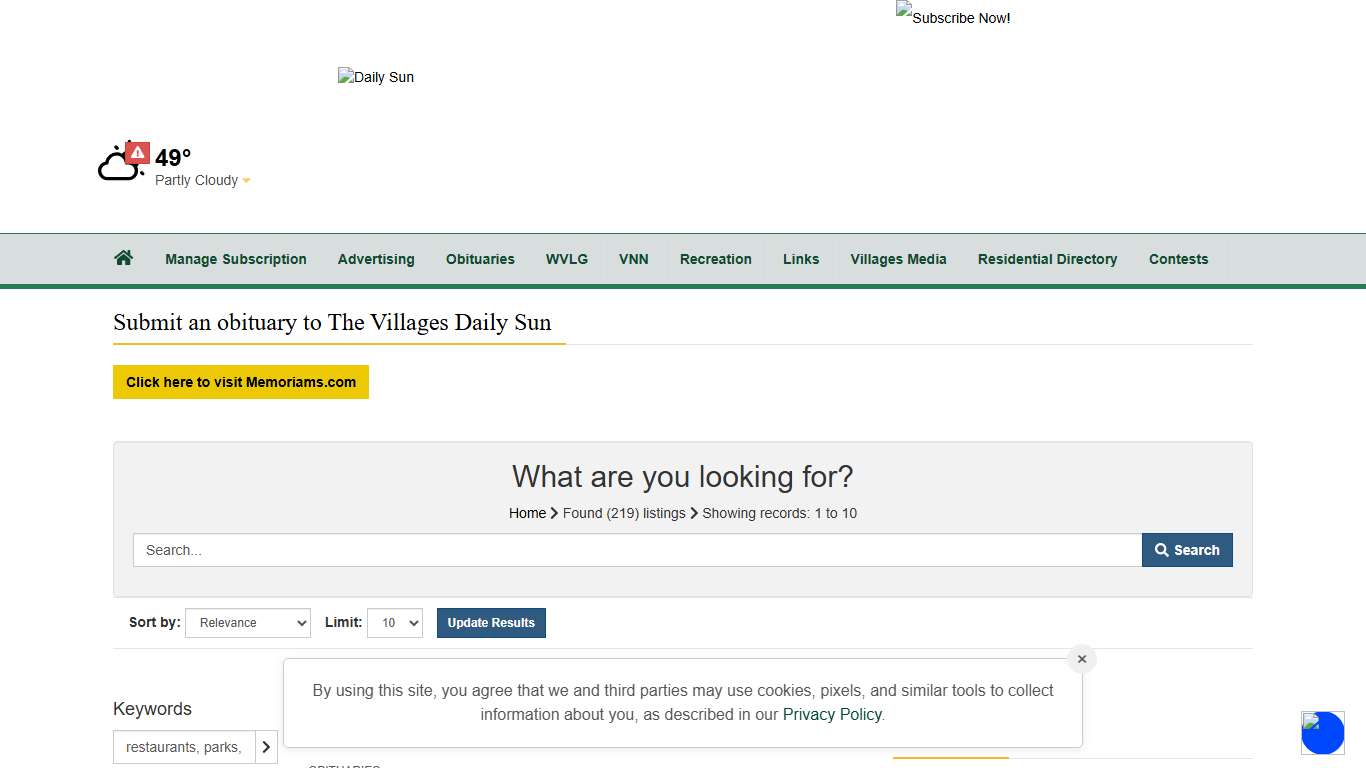 Obituaries Obituaries thevillagesdailysun.com